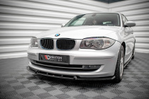 BMW 1 E81 Facelift 2007-2011 Frontläpp / Frontsplitter V.3 Maxton Design